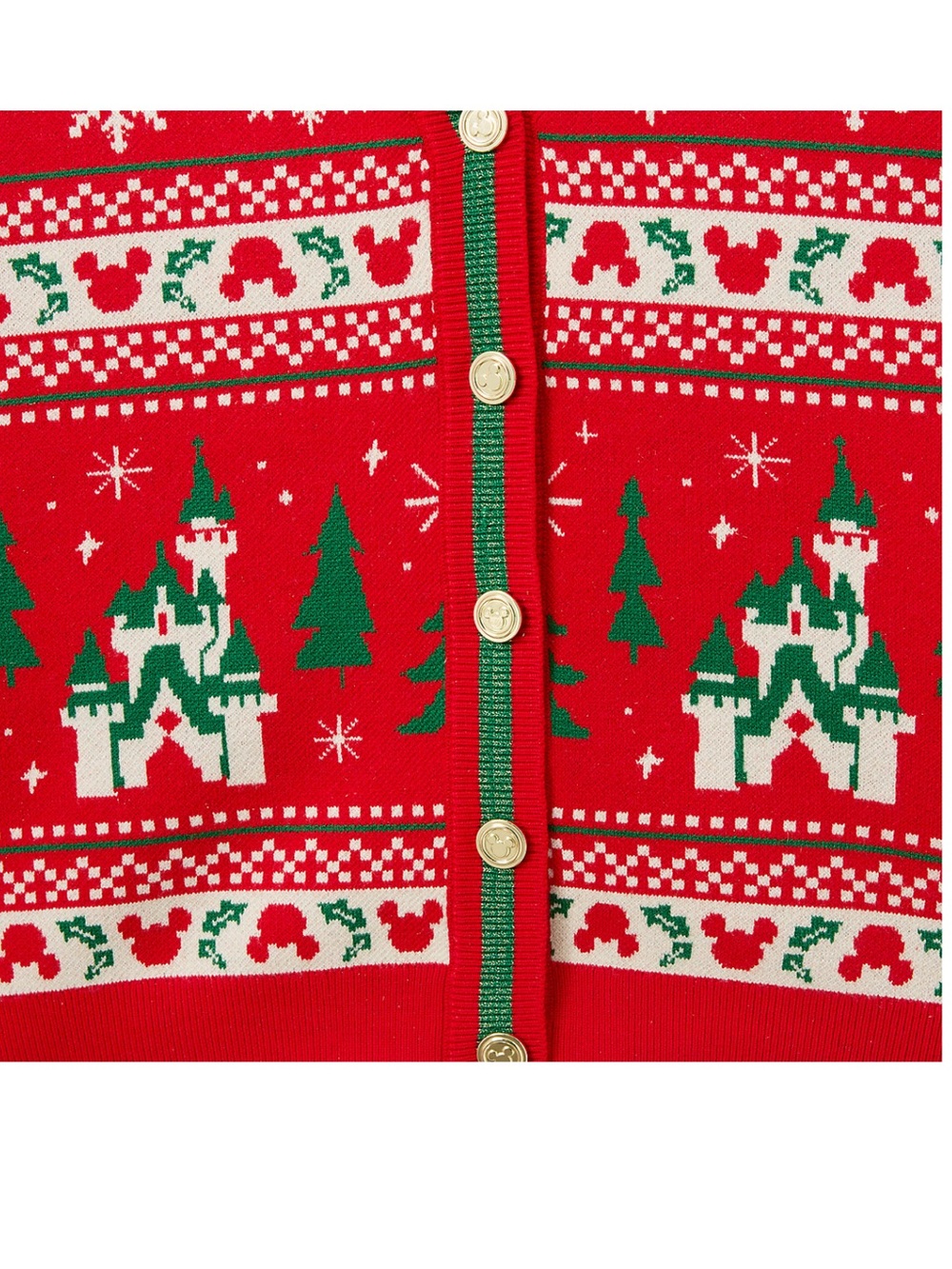 NEW Mickey Mouse Icon Holiday Cardigan - Picture 6 of 11
